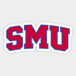 SMU Athletics Sticker